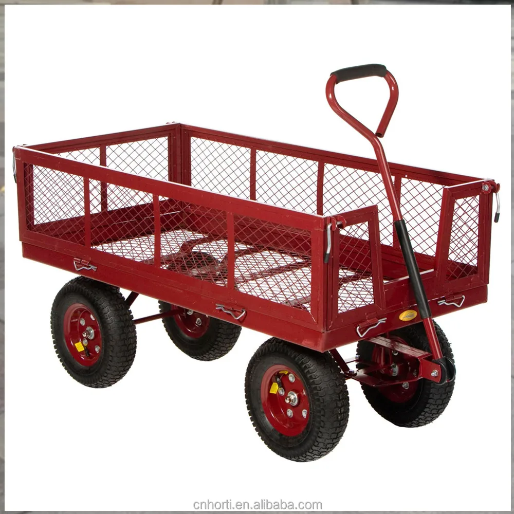 Trolley Garden Bedflatbed Trolley Truck With Fold Down Sides Buy