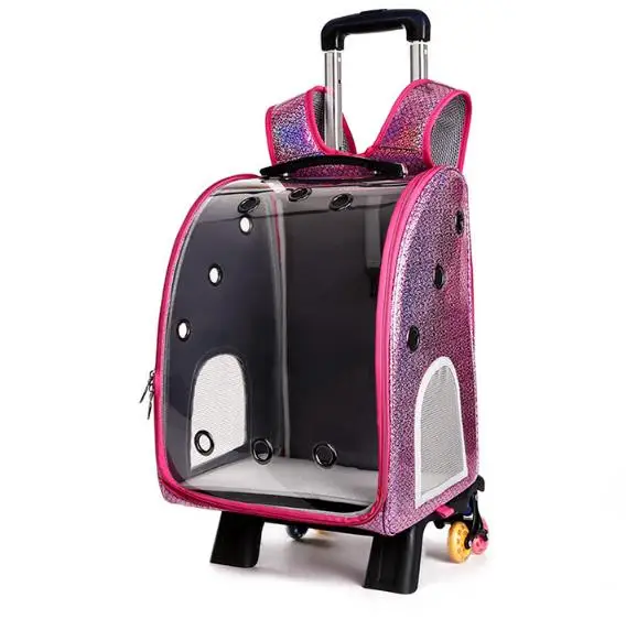 rolling dog carrier airline approved