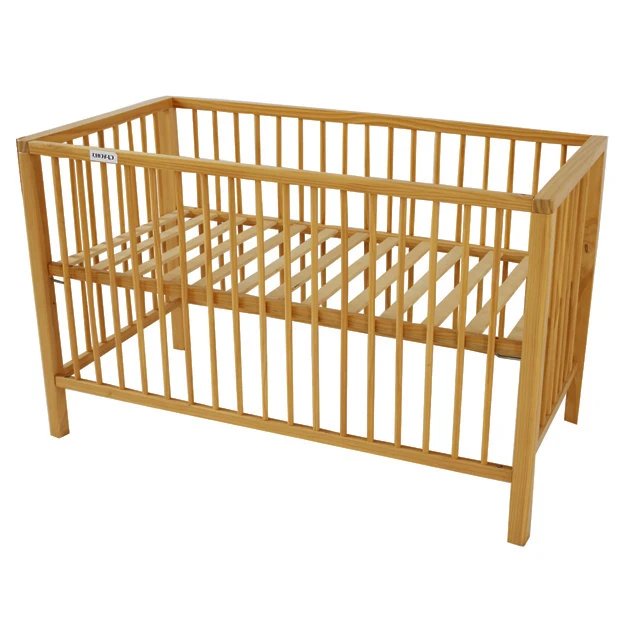 natural pine crib