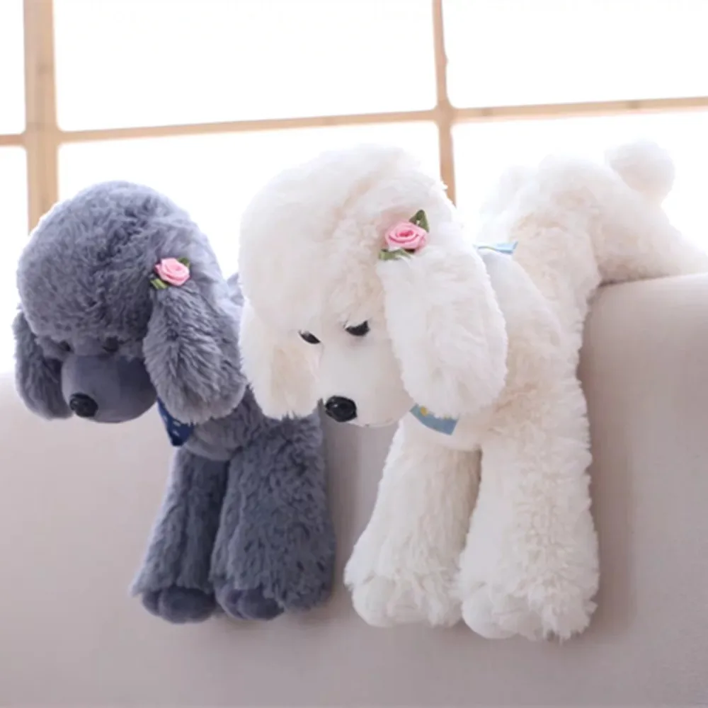 Peluche En Forme D Animal Jouet Creatif Et Mignon Chien Realiste Avec Echarpe Idee Cadeau Pour Enfants Vente En Gros 50 Cm Buy En Peluche Jouet Mignon Animal En Peluche Chien Realiste Avec Echarpe Cadeau Pour Enfants En Peluche