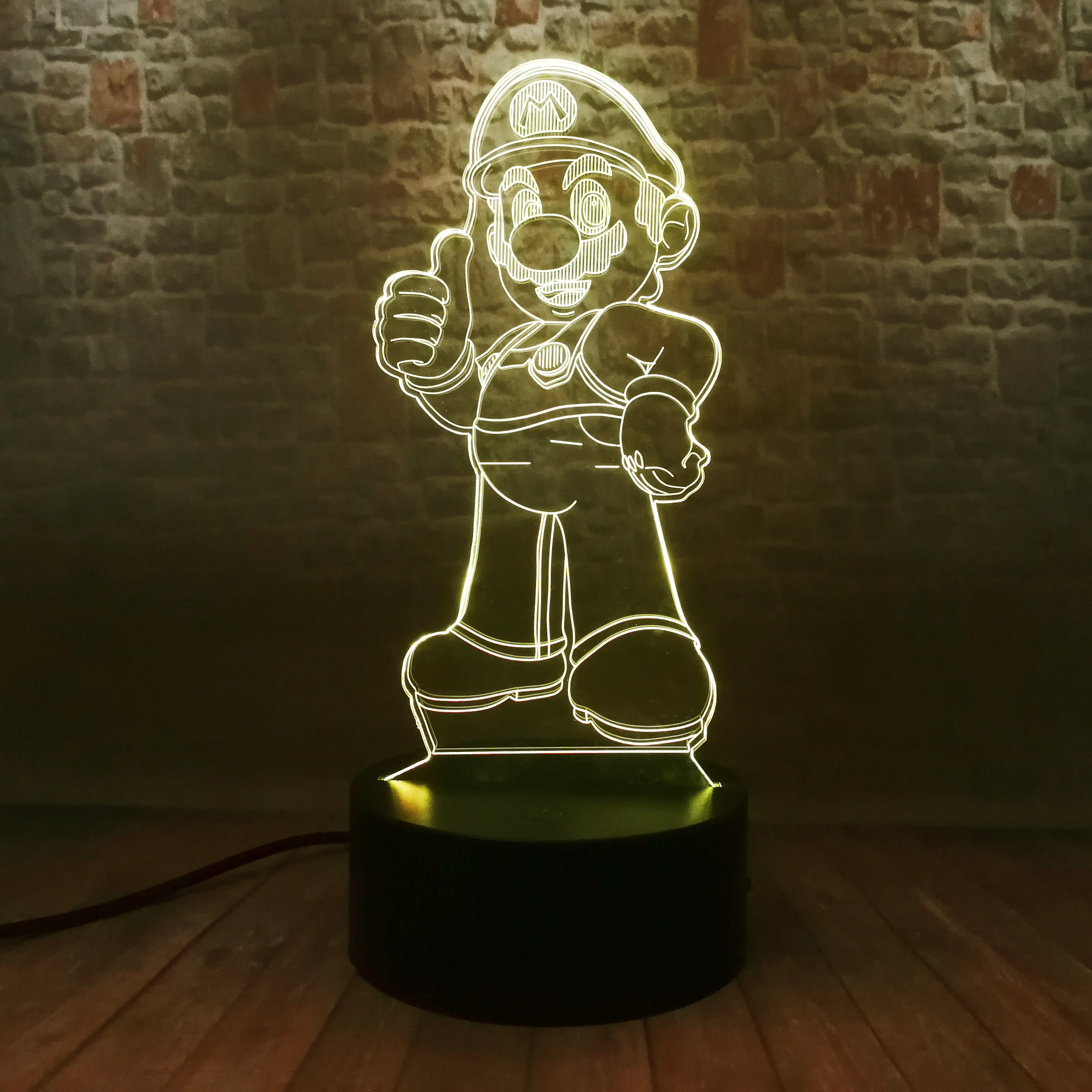 mario brothers night light