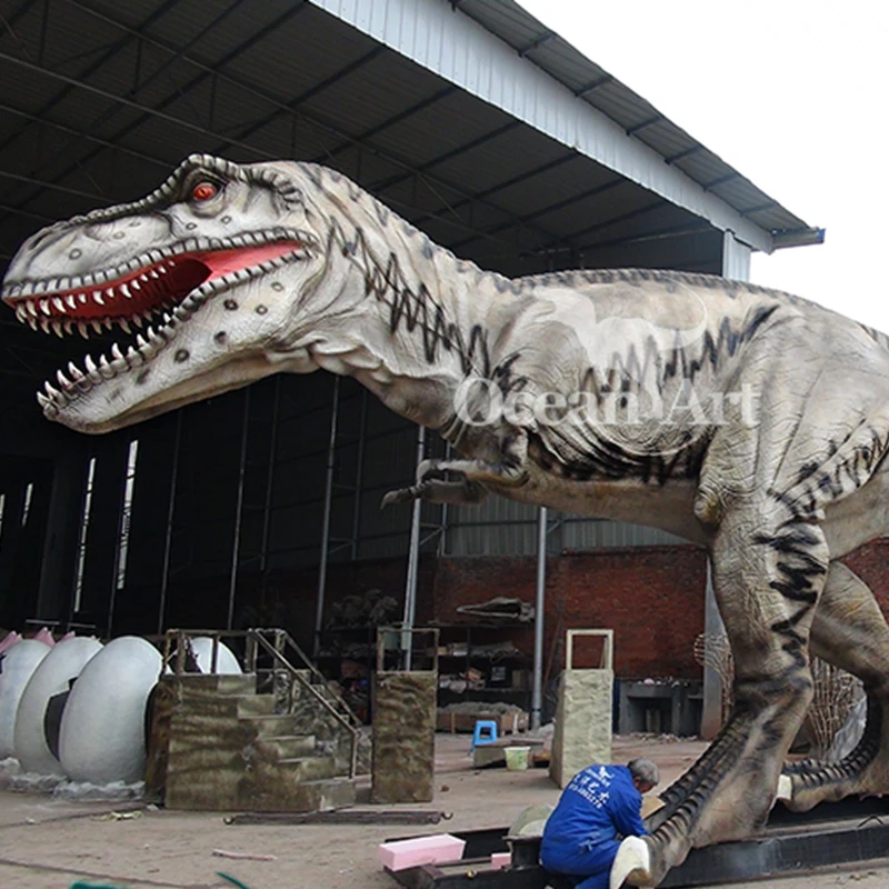 robot dinosaur t rex