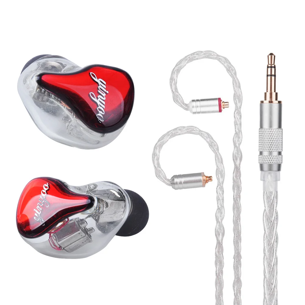 Yinyoo HQ10 10BA in Ear Earphone Custom Made Balanced Armature ...