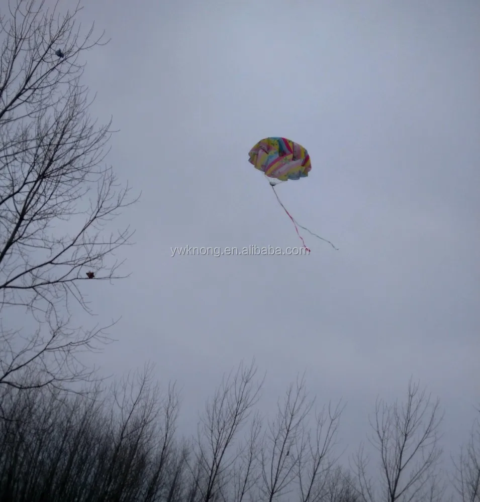 Hand Parachute, Nylon Mini Paraglider Parachute Toys