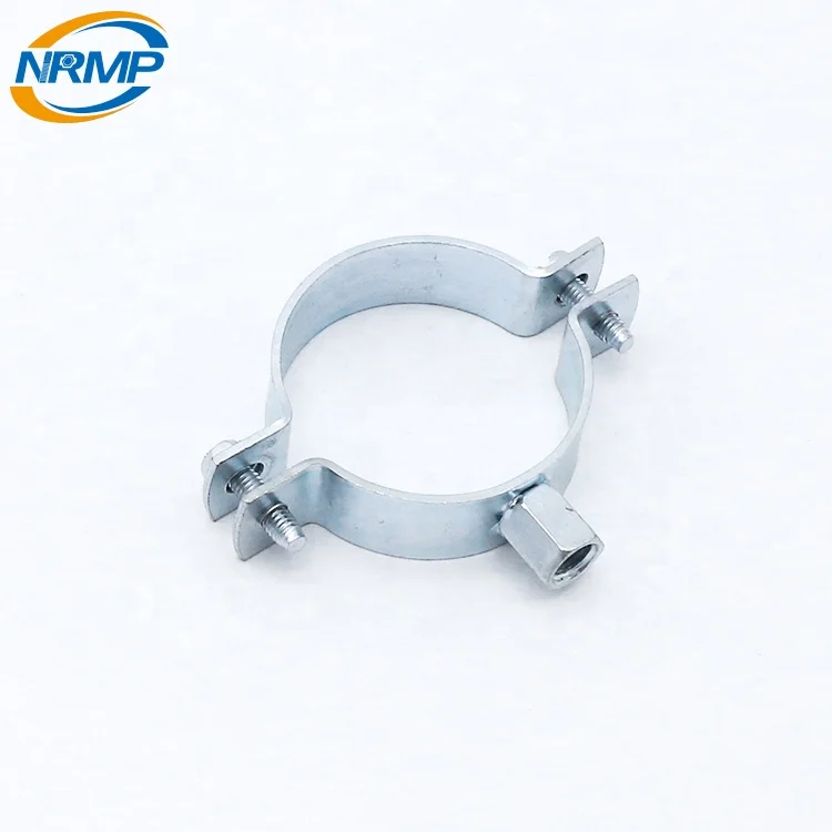 High pressure heavy duty single bolt hose pipe clamp