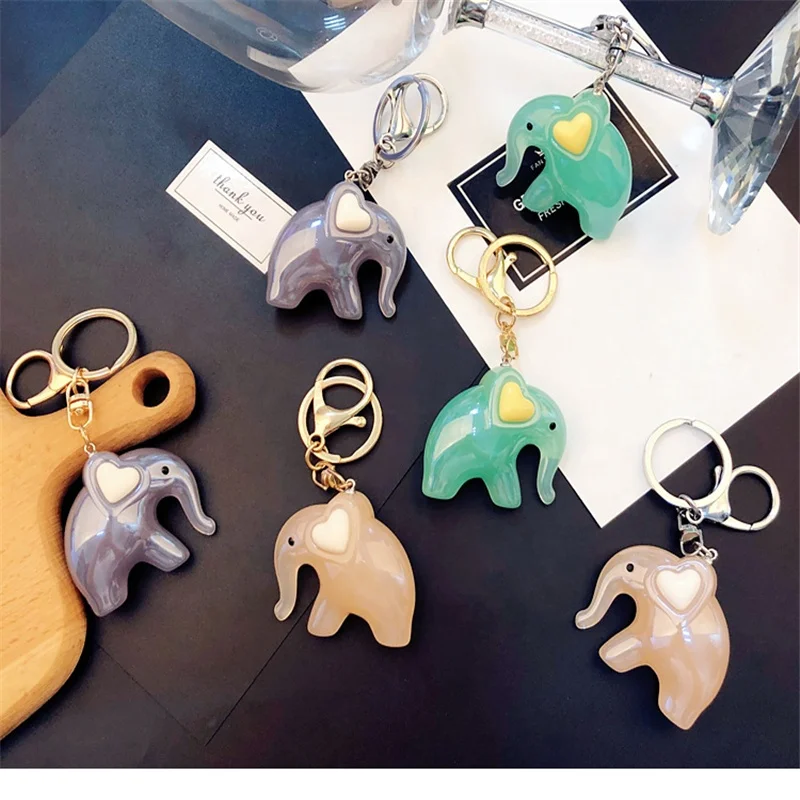 Акция, пряжка для ремня безопасности, акриловый слон, животное, брелок для детей