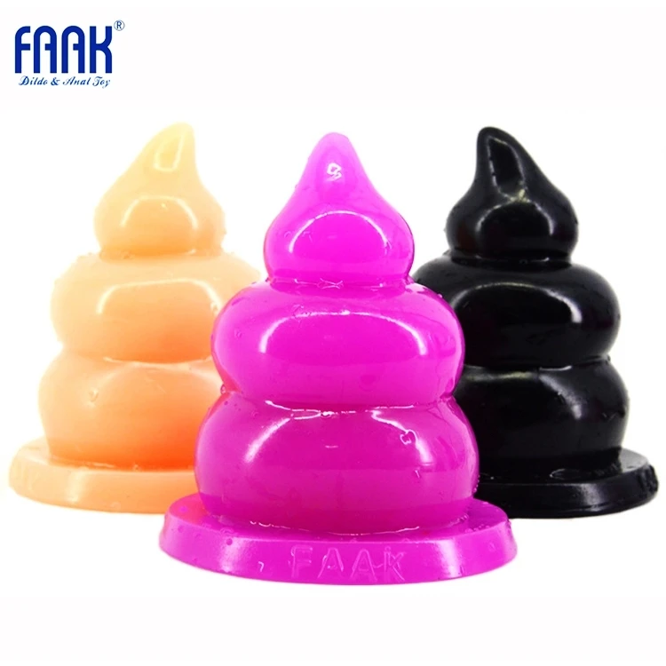 Bowel Movement Stool Butt Plug Spiral Dildo - Eco-Friendly Anal Toy for  Adult Fun, 10.5cm Insertable Length, 100% Waterproof