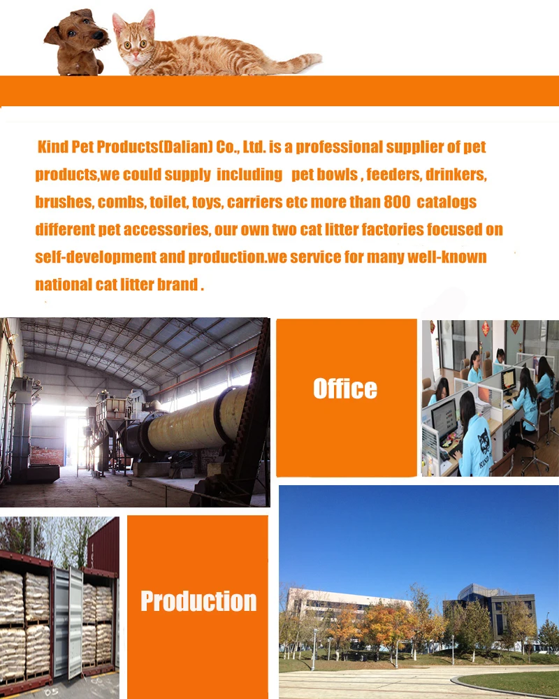 Best Selling Biodegradable Toilet Flushable Plant Cat Litter Clumping