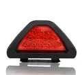 A24 12 LED Rear Third Light Tail Brake Stop Light Taillight Red Strobe Safety Fog DRL