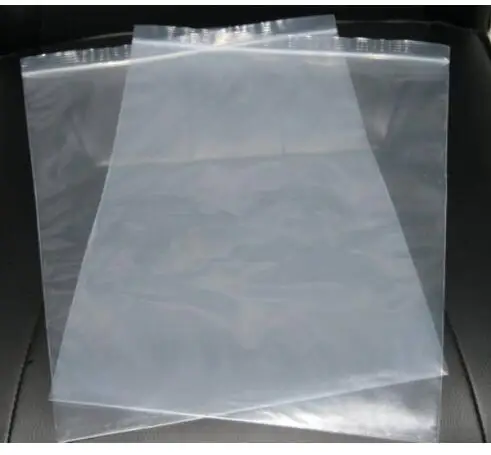 23x33cm Sello De Agarre Bolsas Bolsas de polietileno plástico claro resellable automática 9"x13" 100 un.