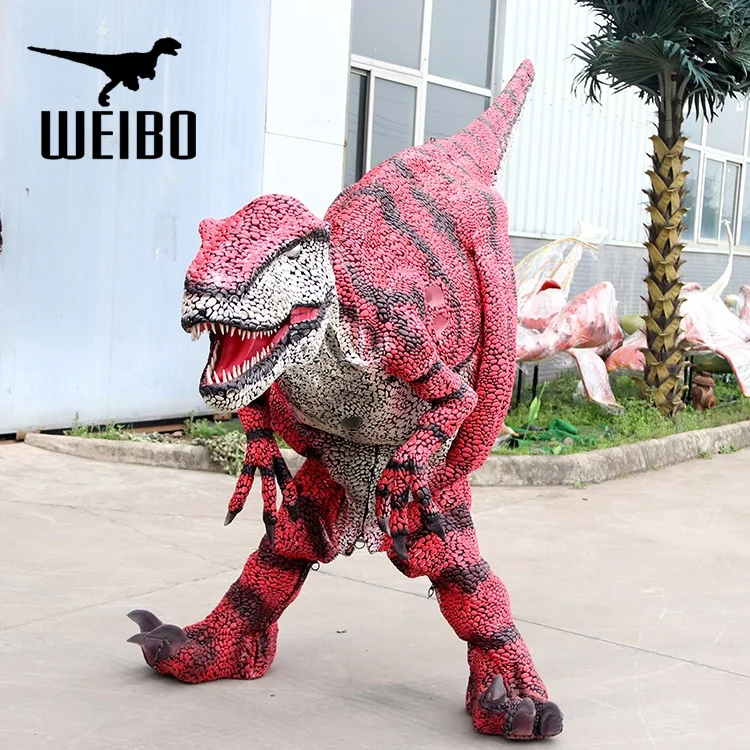 Hidden Legs Raptor Dinosaur Costume For Sale, High Quality Realistic Dinosa...