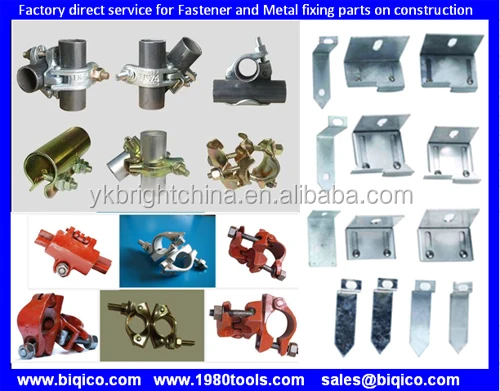 Fittings//Couplers//Clamps//Clips 48mm Tubes 1 x Forged Steel Scaffolding Double