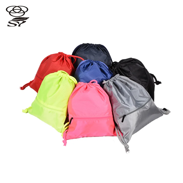 Light Weight Easy Carry Book Small Medium Large Rope Bag With Sling Hook