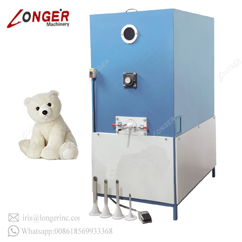 Cotton Fiber Pillow Inner Filling Machine/Teddy Bear Stuffing Machine -  China Plush Toy Stuffing Machine, Pillow Filling Machine