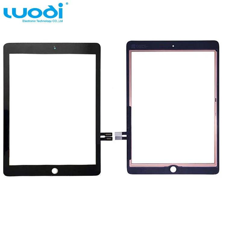 +Pre-Installed Adhesive Tools New Touch Screen Digitizer Repair Kit for iPad 9.7 2018 iPad 6 6th Gen A1893 A1954 Touch Screen Digitizer Replacement with Home Button White Not Include LCD 