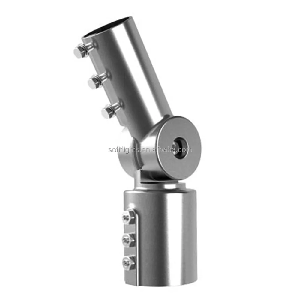 Delicate Aluminum 120 Degree Adjustable Led Lamp Holder To Joint Lamp And Post Buy Lamp Holder