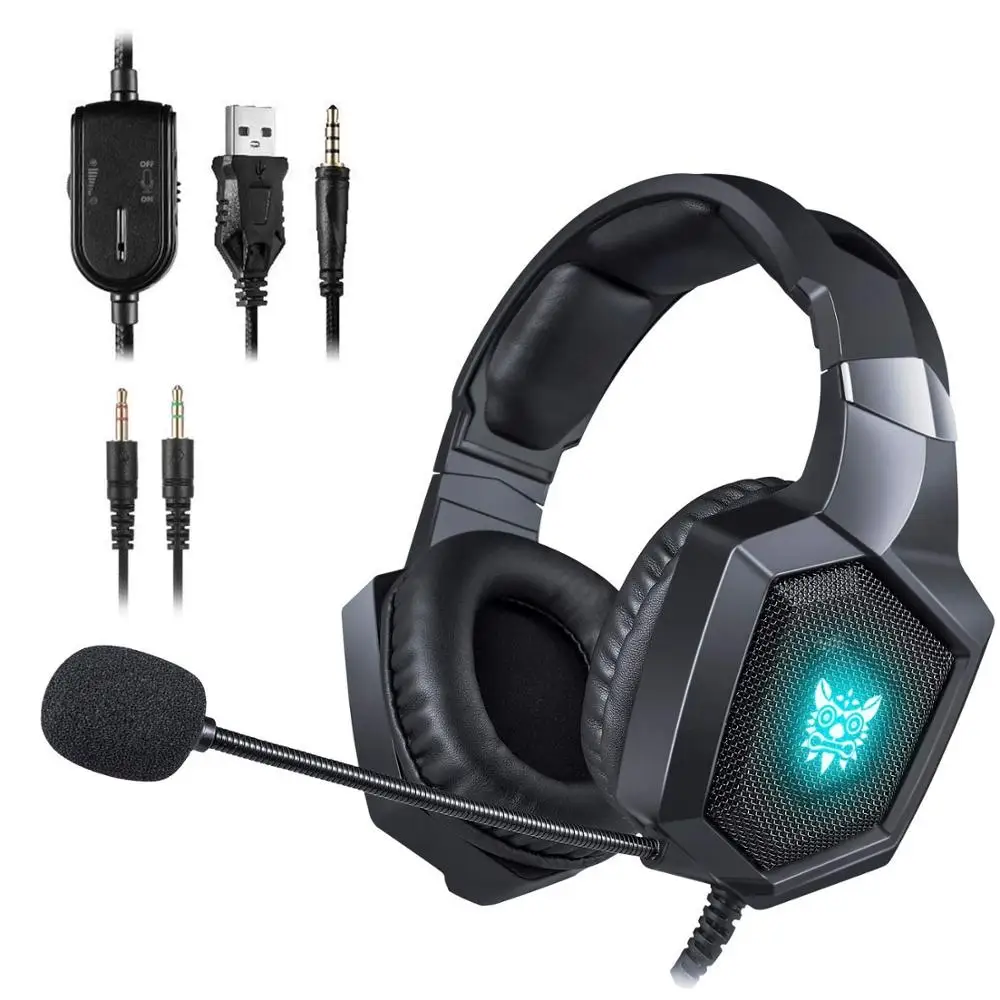 ONIKUMA K8 Gaming Headset with Microphone for PS4 & PC