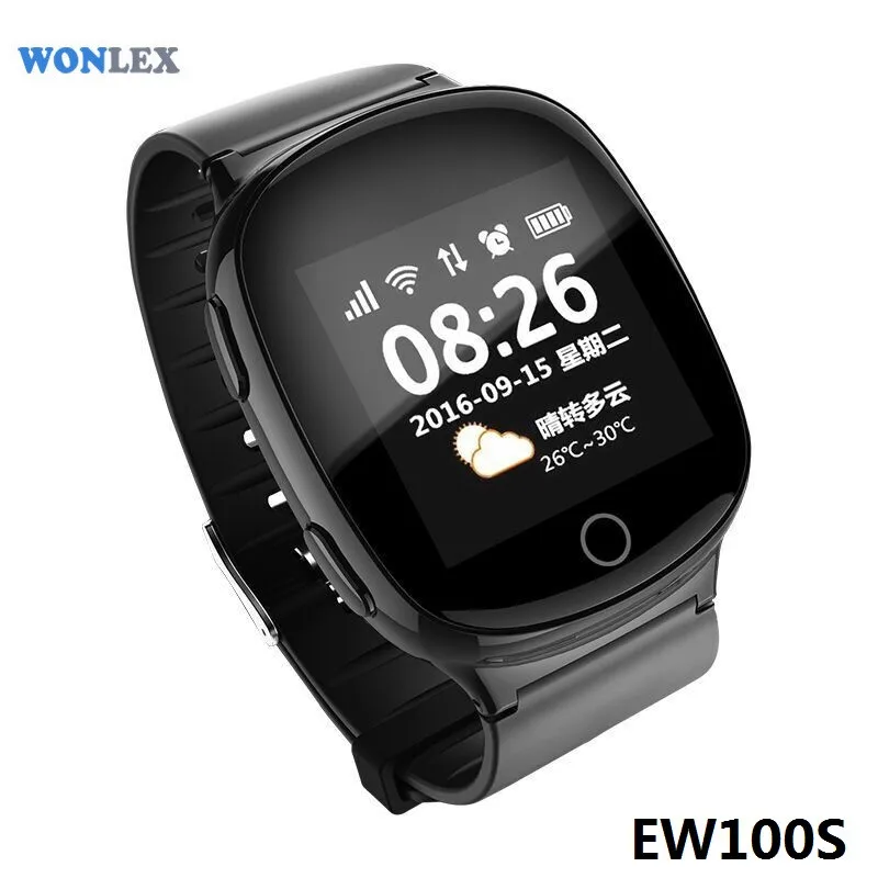 Smart Watch with GPS D100/wonlex EW100 Tracking Device