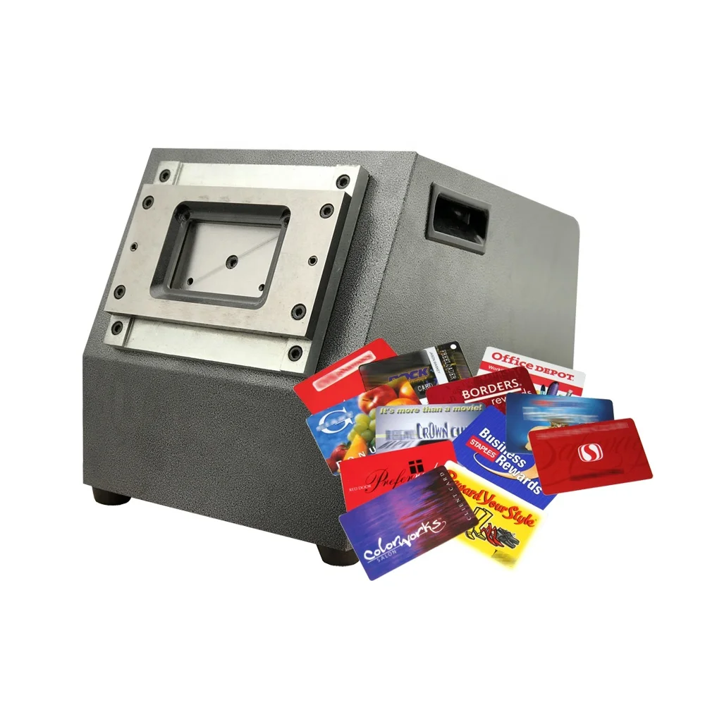 New Design PVC Visiting Business Card Die Cutting Machine