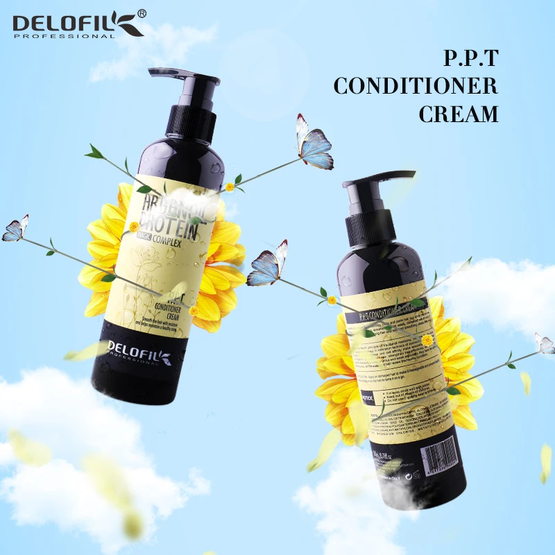 
 Крем-кондиционер DELOFIL P.P.T высокого качества, лучший крем для ухода за волосами, салонный бренд, Лидер продаж  