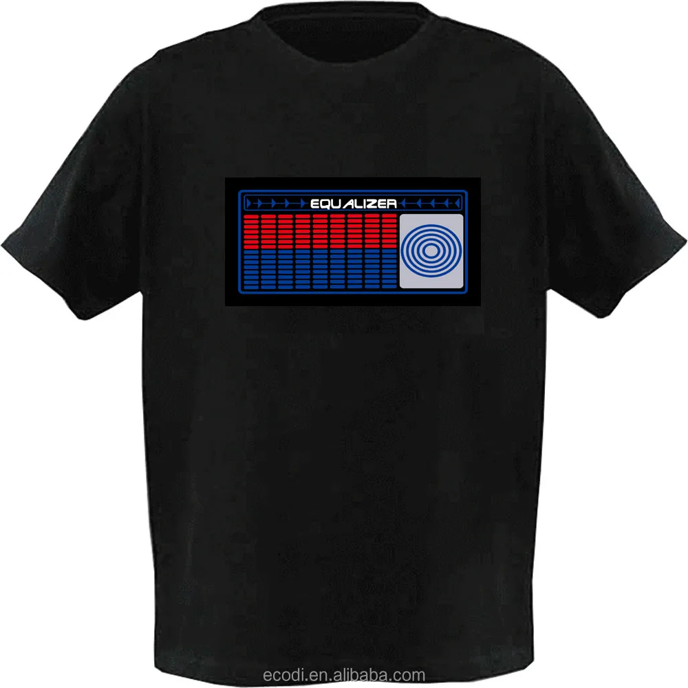 popular video activated led lighted custom clothes