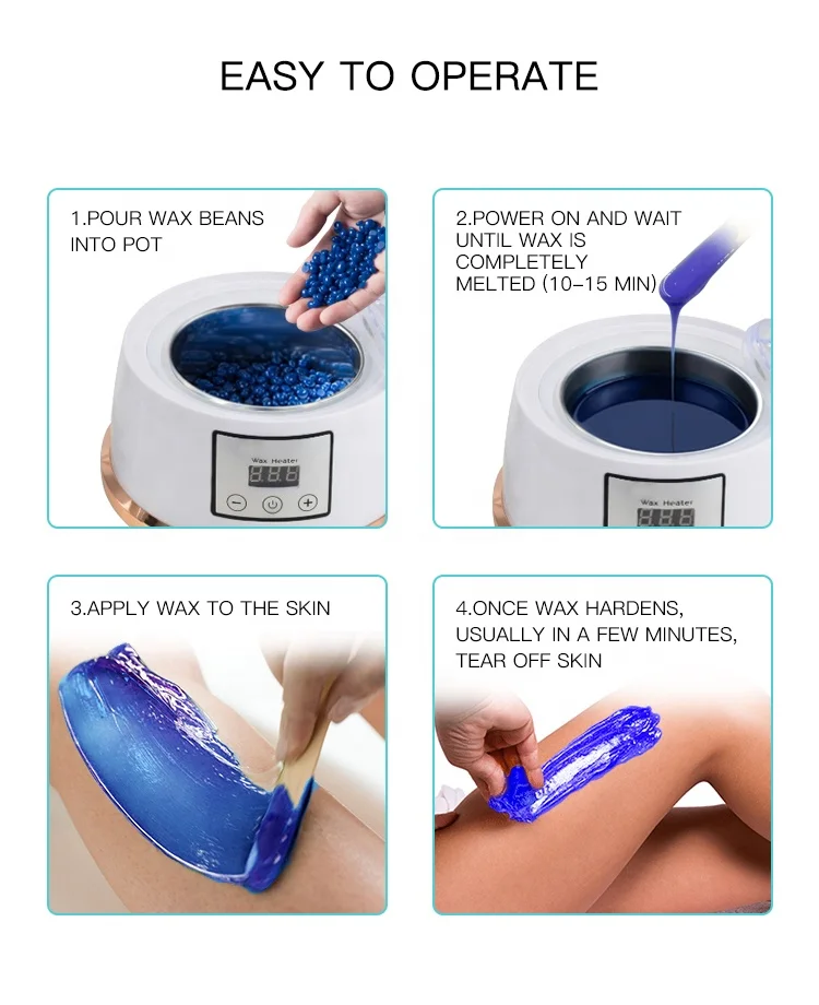 Оптовая продажа, 100 г, твердые восковые бобы, безболезненное удаление волос, использование воскового горшка, обогреватель, депилятор, жемчужный депилятор для удаления волос