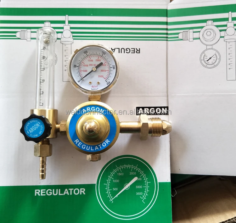 haute qualité w-101 laiton argon/co2 gaz régulateur haute pression