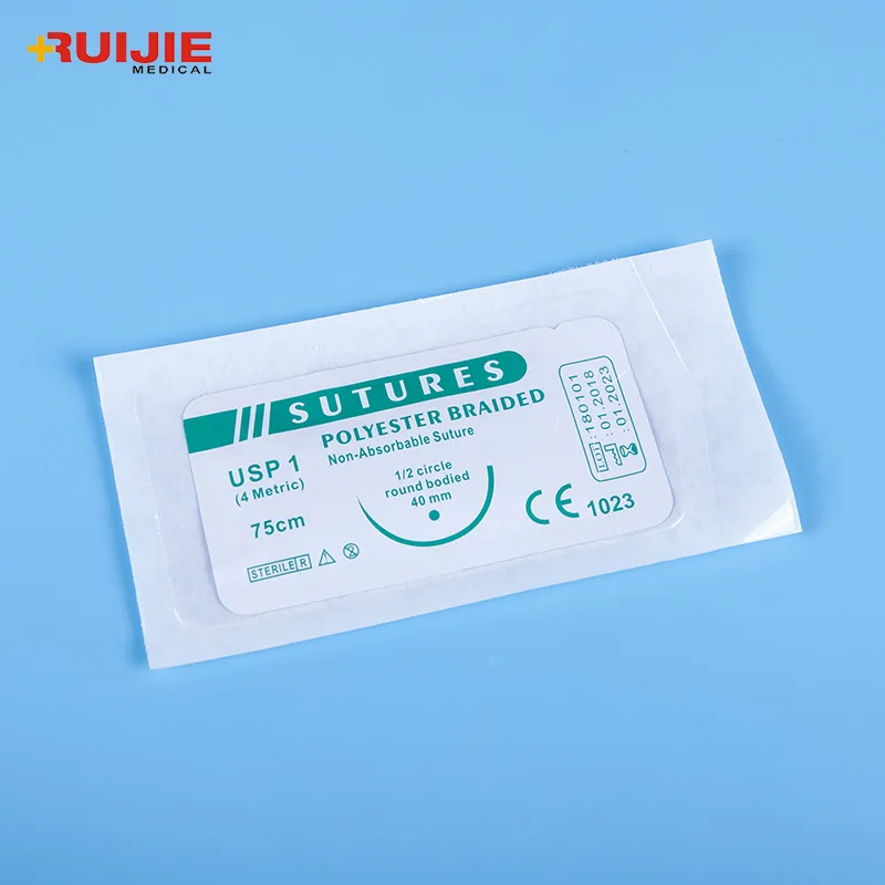 All Types Medical Disposable Sterile Dacron Suture - Buy Dacron Suture ...