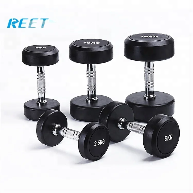 
 Хорошее качество, набор гантелей с покрытием для тренажерного зала  