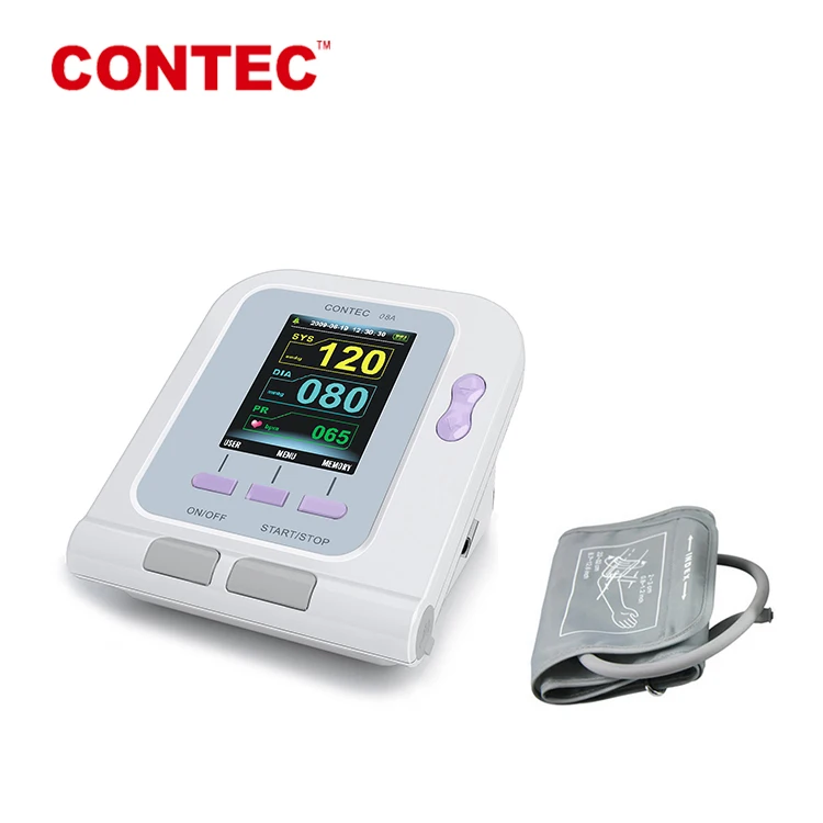 CONTEC08A высококачественный цифровой bt Амбулаторный прибор для измерения артериального давления