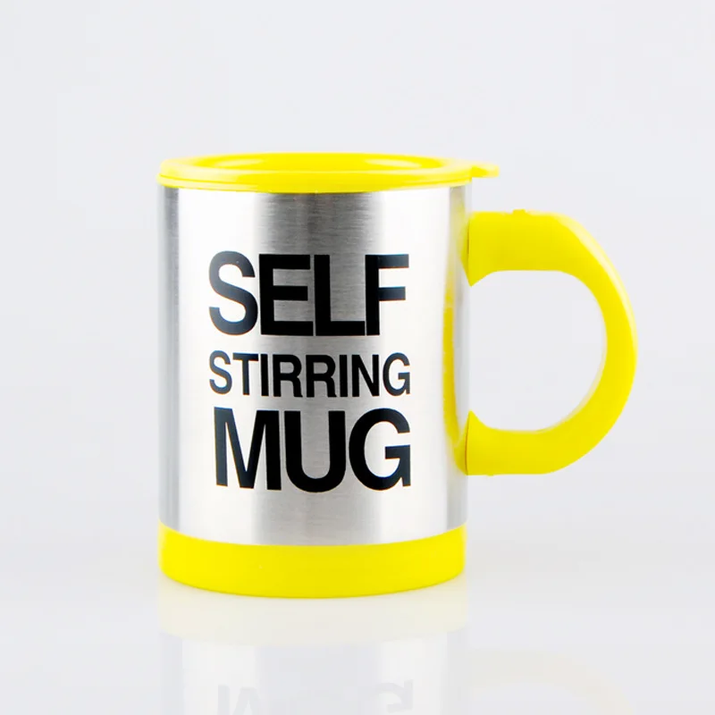 Mug a café mélangeur automatique - Self Stirring Mug - noir - Prix