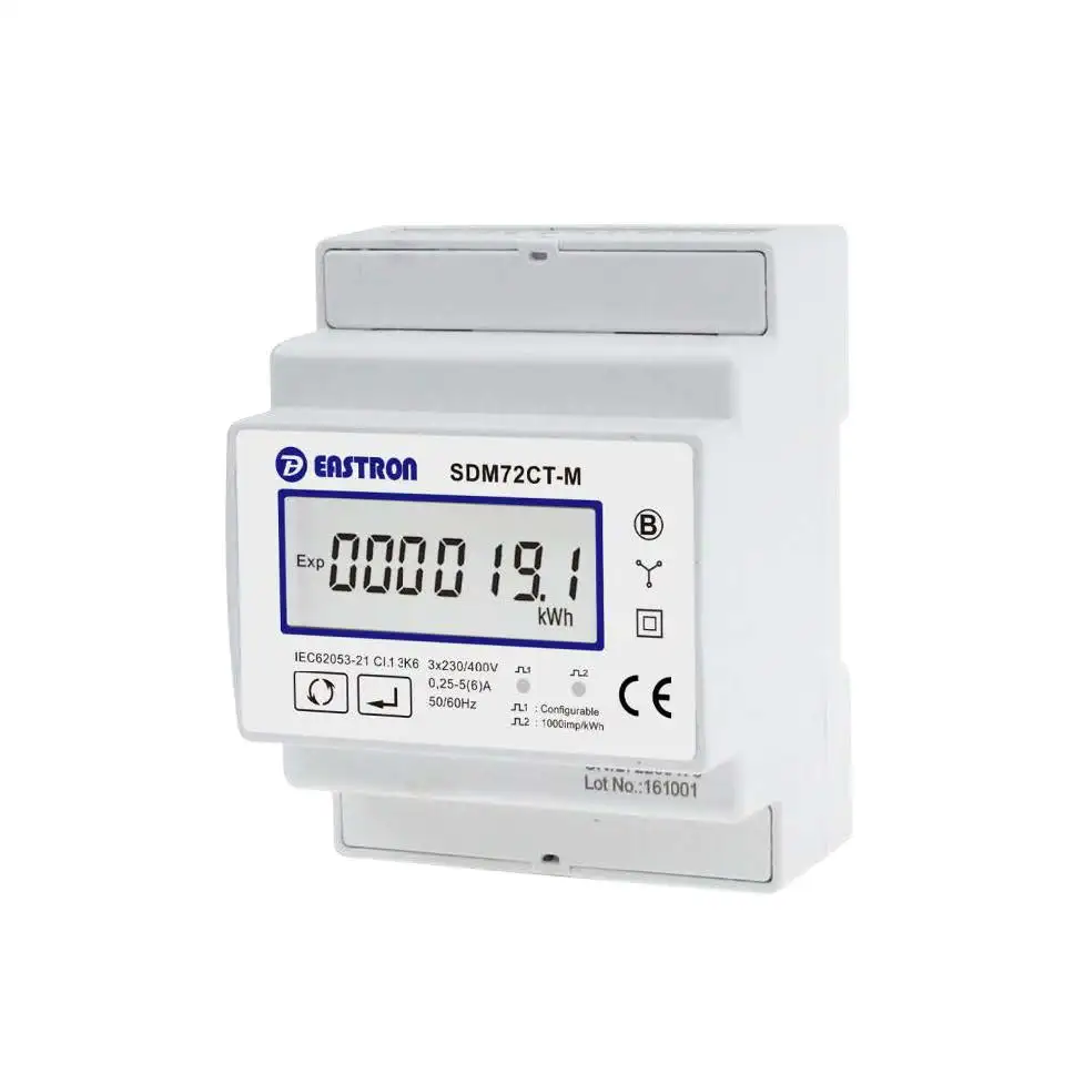 Tools Energy Meters DIN rail CT Connected energy meter NON-MID SDM120CT ...