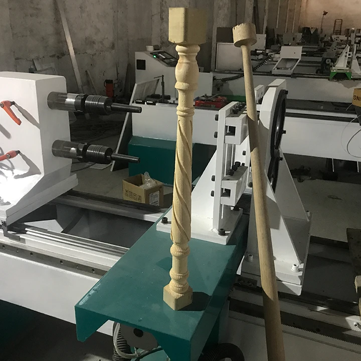 HITEC cnc токарный станок с деревянными ножками цилиндр машина для изготовления бейсбольной