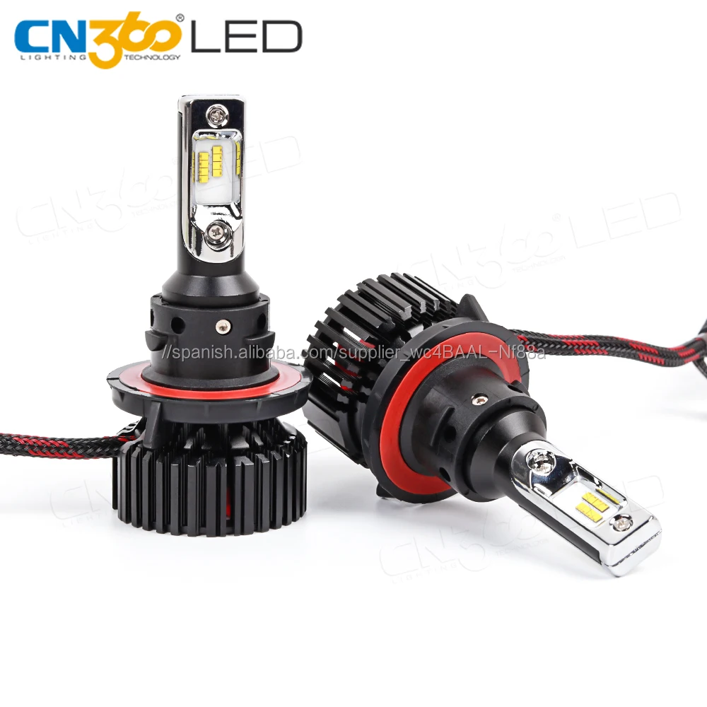 Bulbo Llevado Automotriz De La Linterna Del Coche De 30w 8000lm H13 Con El Ventilador De Enfriamiento Abierto Del Estilo Buy 30 W Led Faro Bombilla H13 Product On Alibaba Com