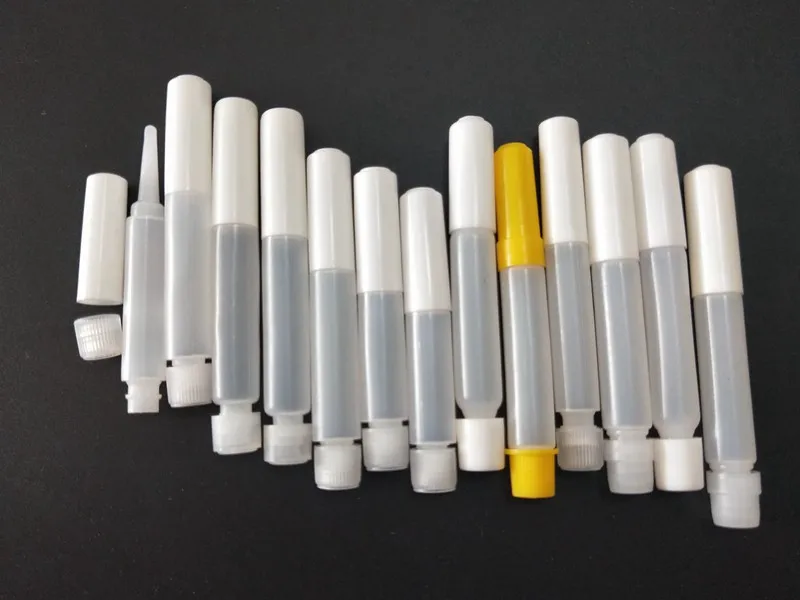 2ML Plastic Empty Squeezable Dropper Bottles Portable Glue Drop Bottle Containers Liquid Dropper Bottle