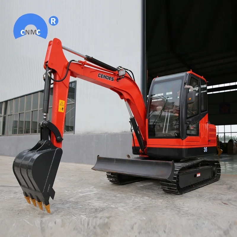 Jining Hightop HT35 Micro Digger 1 Ton Mini Excavator Small Bagger for Sale