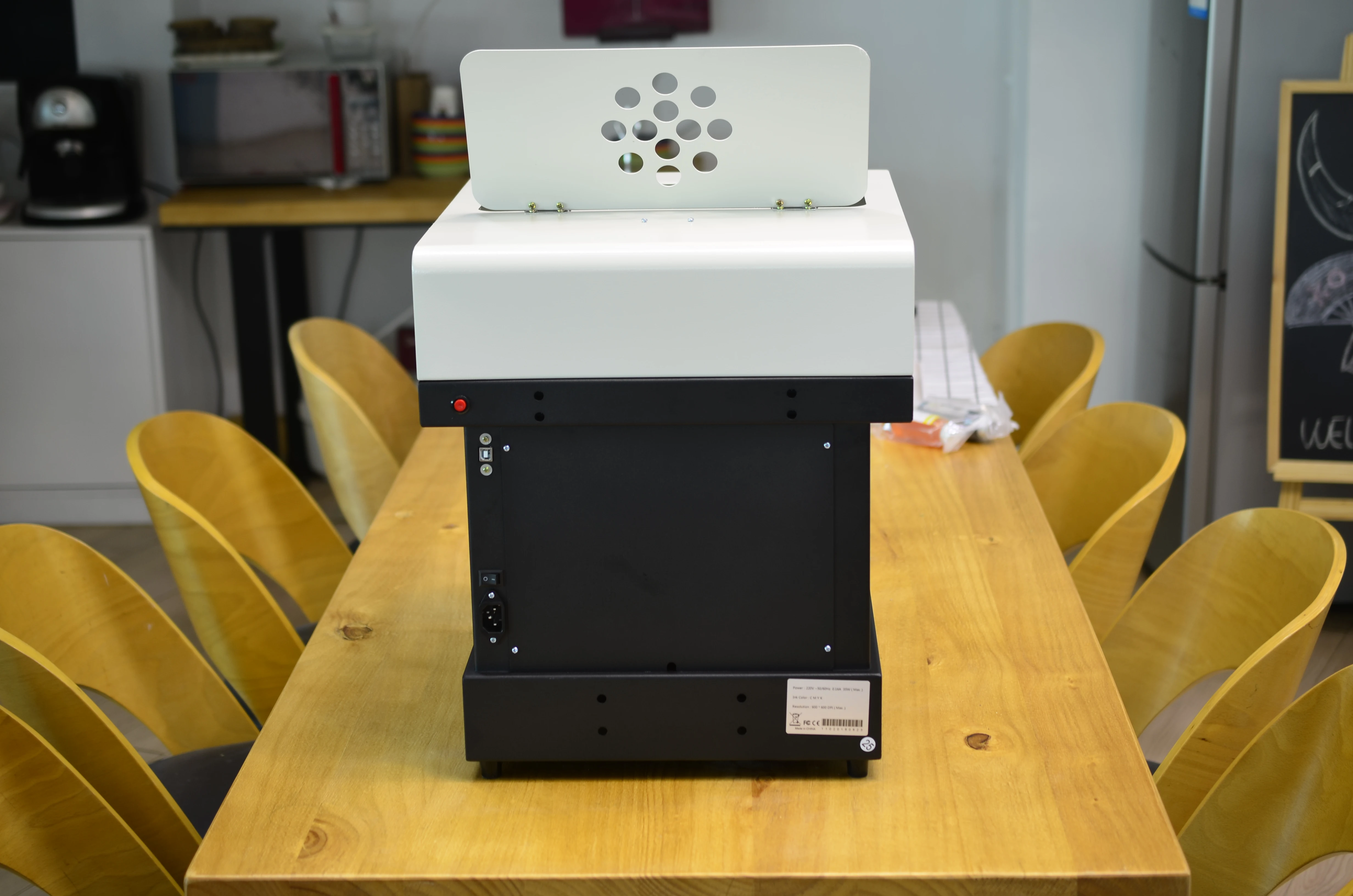 TECJET High Resolution Fast Speed Affordable DIY Kit Candy Chocolate Coffee Cake 3D Printer
