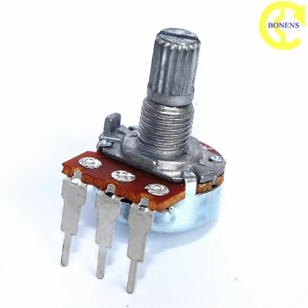 16K pcb Mount Potentiometers With Switch Rotary Potentiometer