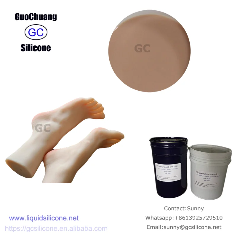 Rtv2 Platinum Silicone Rubber for Orthotics Prosthetic Foot