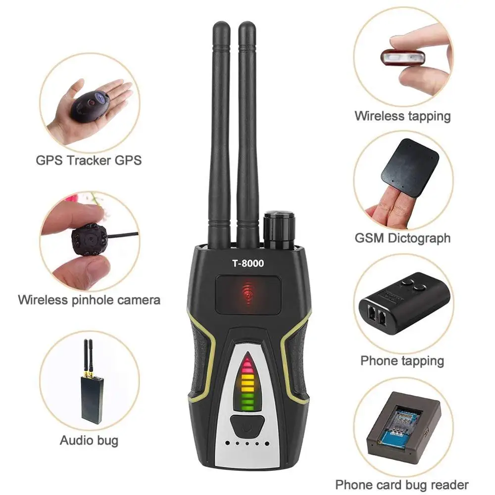 Professional GPS Tracker Detector for Anti GPS Tracking Security  Accessories T8000 GPS Signal Detector Magnet Finder - China  Anti-Positioning, Anti-Surveillance
