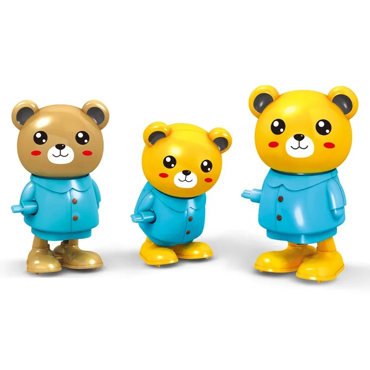 2019 новые рождественские заводные маленькие игрушки Шаньтоу, игрушка-сюрприз с животными, Медведь, Кролик, слон для детей