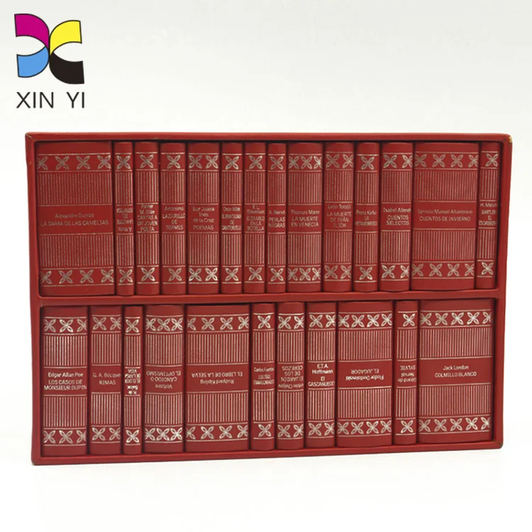 silver foil books set (4)