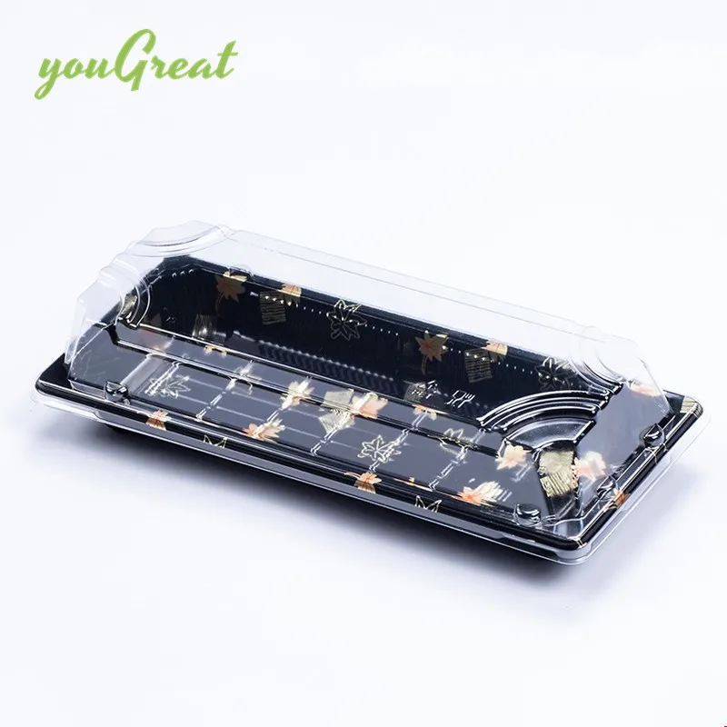 Wholesale Disposable Sushi Container Transparent Plastic Take Away