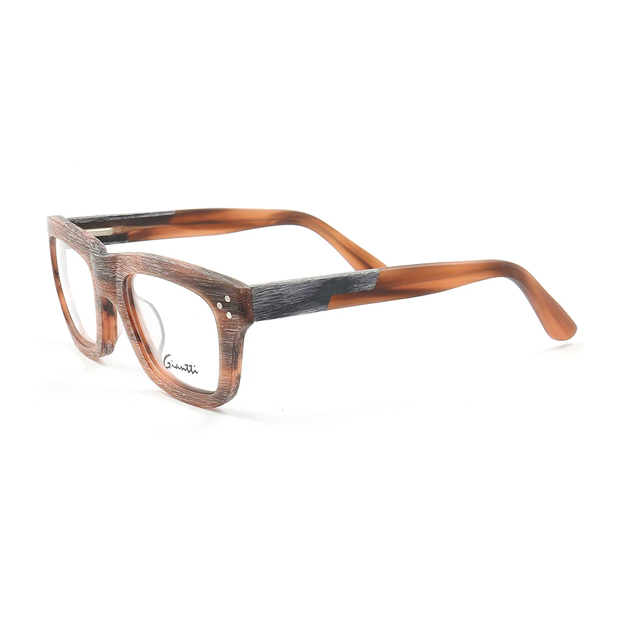 110705 Fashion Wooden square Glasses Frames Men Women Handmade Casual Optical Prescription Eyeglasses Luxury Myopia Spectacles