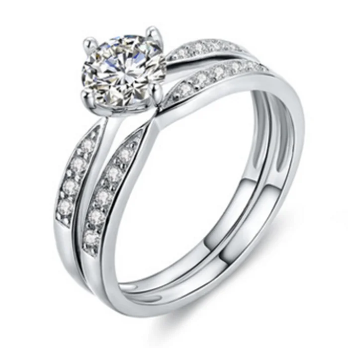 925 Sterling Silver Stackable Simple 