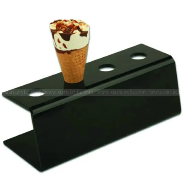 Ice-Cream Cone Holder; stainless steel