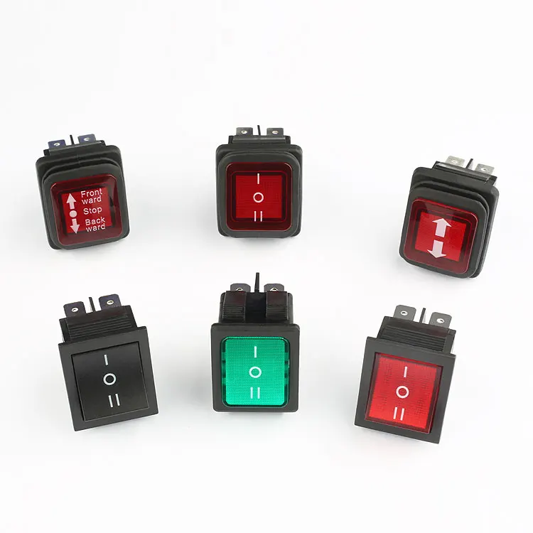 Interruptor De Encendido/apagado Dpst 16a 250v Ac 20a 125v