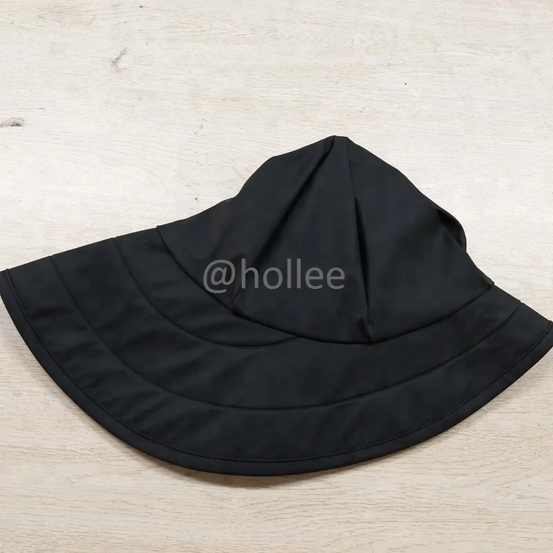 QILZO Cappello da Pioggia Impermeabile Pieghevole Cappello da Pescatore per Uomo e Donna con Fodera Interna Ideale per l'escursionismo, Gli Sport all'Aria Aperta (2 unità, Colore Nero QILZO Cappello da Pioggia Impermeabile Pieghevole Cappello da Pescatore per Uomo e Donna con Fodera Interna Ideale per l'escursionismo, Gli Sport all'Aria Aperta (2 unità, Colore Nero