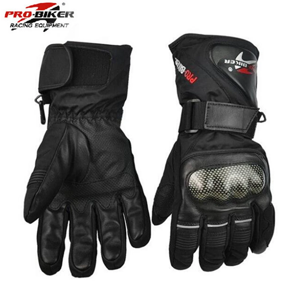 Pro Biker Guantes Motorcycle Gloves Waterproof Leather