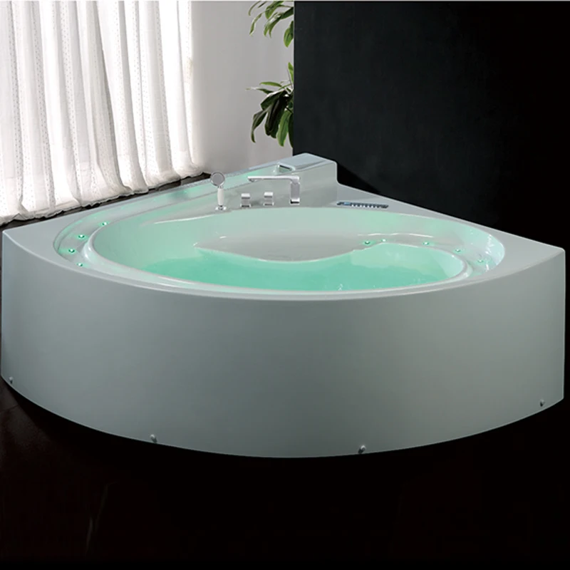 China Foshan Manufacture Luxury Cheap Shower Corner Sitting Water  Freestanding Bath Tub Deluxe Hydro Massage Whirlpool Bathtub - China  Massage, Bathtub